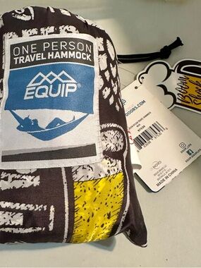 Equip One-Person Travel Hammock — Craft Beer Theme